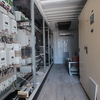 Ansicht Aufbau im Container 